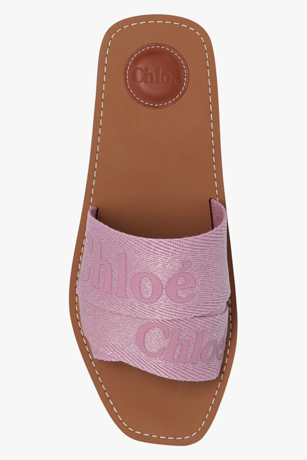 Chloe pink woody online logo slides